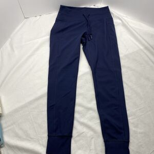 Spyder Active Women’s Joggers Size Small Blue Yoga Sweatpants Pockets Drawstring